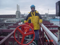 Rusko – ropný vrt Juzhnaja Shapka, montáže pohonů Bettis